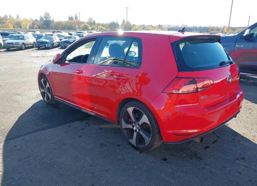 Photo 3 of 2016 Volkswagen Golf GTI SE W/PERFORMANCE PACKAGE 4-DOOR (VIN 3VW547AU4GM052725)