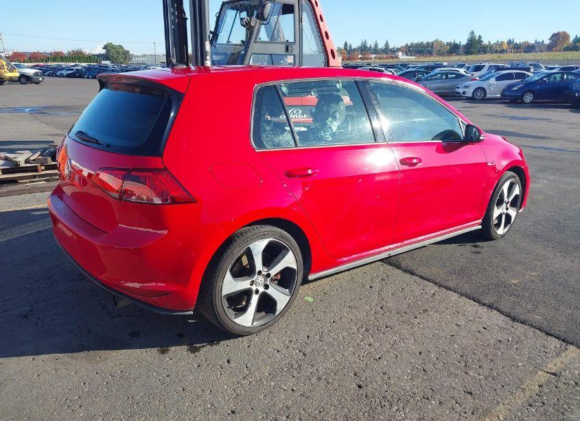 Photo 4 of 2016 Volkswagen Golf GTI SE W/PERFORMANCE PACKAGE 4-DOOR (VIN 3VW547AU4GM052725)