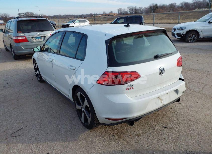 Photo 3 of 2017 Volkswagen Golf GTI AUTOBAHN 4-DOOR/S 4-DOOR/SE 4-DOOR/SPORT 4-DOOR (VIN 3VW547AU4HM035425)