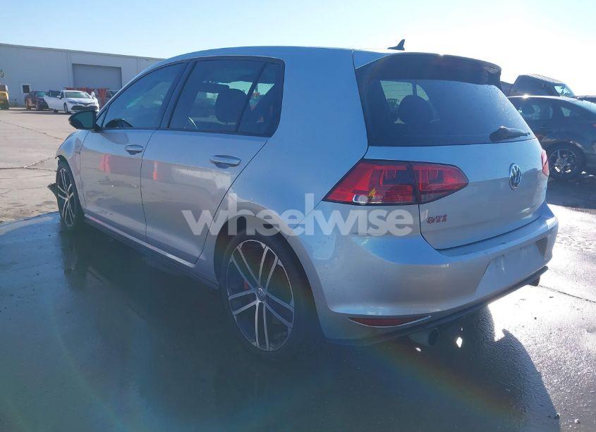 Photo 3 of 2017 Volkswagen Golf GTI SPORT 4-DOOR (VIN 3VW547AU6HM011272)
