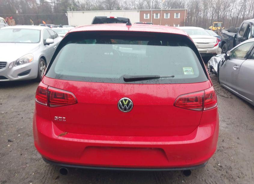 Photo 16 of 2017 Volkswagen Golf GTI SPORT 4-DOOR (VIN 3VW547AU8HM005263)