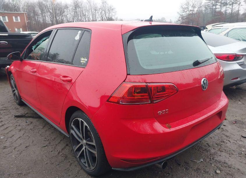 Photo 3 of 2017 Volkswagen Golf GTI SPORT 4-DOOR (VIN 3VW547AU8HM005263)