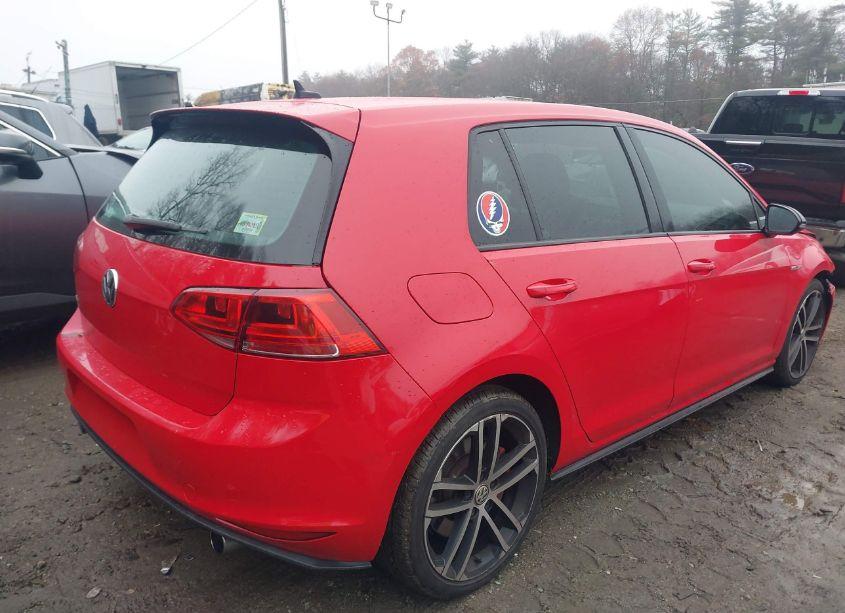 Photo 4 of 2017 Volkswagen Golf GTI SPORT 4-DOOR (VIN 3VW547AU8HM005263)