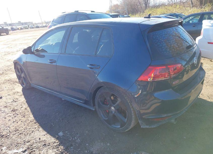Photo 3 of 2017 Volkswagen Golf GTI AUTOBAHN 4-DOOR/S 4-DOOR/SE 4-DOOR/SPORT 4-DOOR (VIN 3VW547AU8HM055547)