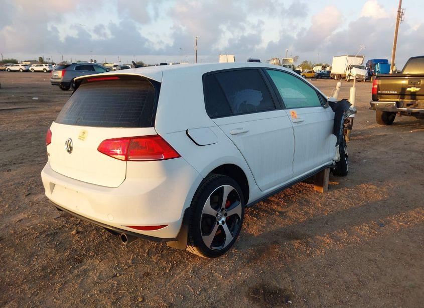 Photo 4 of 2016 Volkswagen Golf GTI AUTOBAHN W/PERFORMANCE PACKAGE 4-DOOR (VIN 3VW547AUXGM050560)