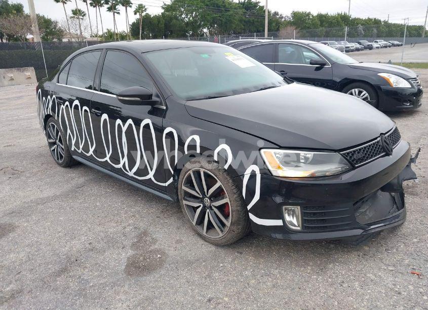 2012 Volkswagen Jetta GLI AUTOBAHN W/NAV (VIN 3VW5A7AJ0CM065108) main photo