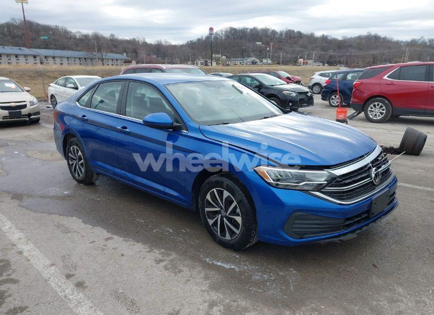 2023 Volkswagen Jetta 1.5T S (VIN 3VW5M7BU0PM027528) main photo