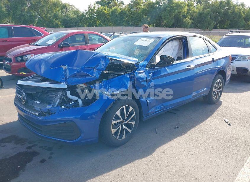 Photo 2 of 2023 Volkswagen Jetta 1.5T S (VIN 3VW5M7BU4PM055185)