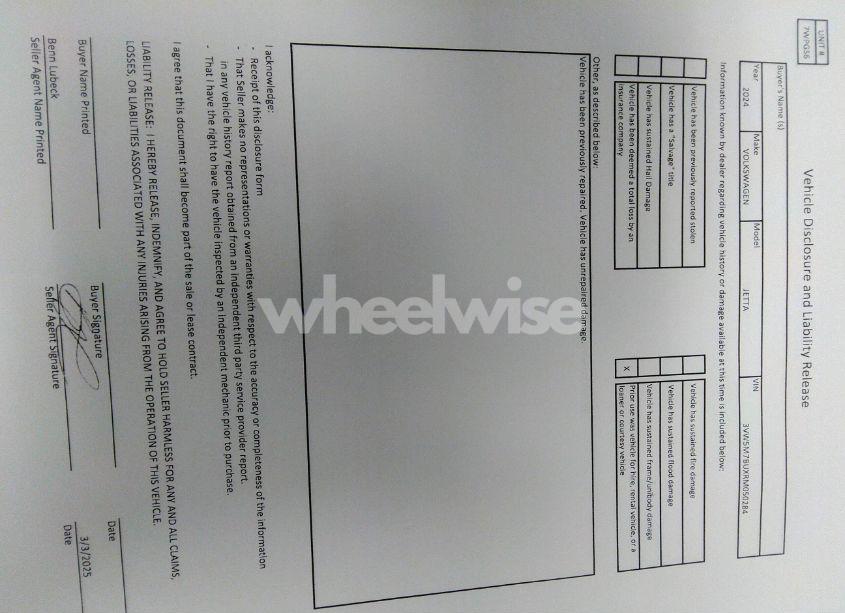 Photo 17 of 2024 Volkswagen Jetta 1.5T S (VIN 3VW5M7BUXRM050284)