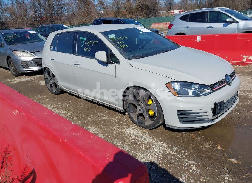 2017 Volkswagen Golf GTI AUTOBAHN 4-DOOR/S 4-DOOR/SE 4-DOOR/SPORT 4-DOOR (VIN 3VW5T7AU4HM057802) main photo