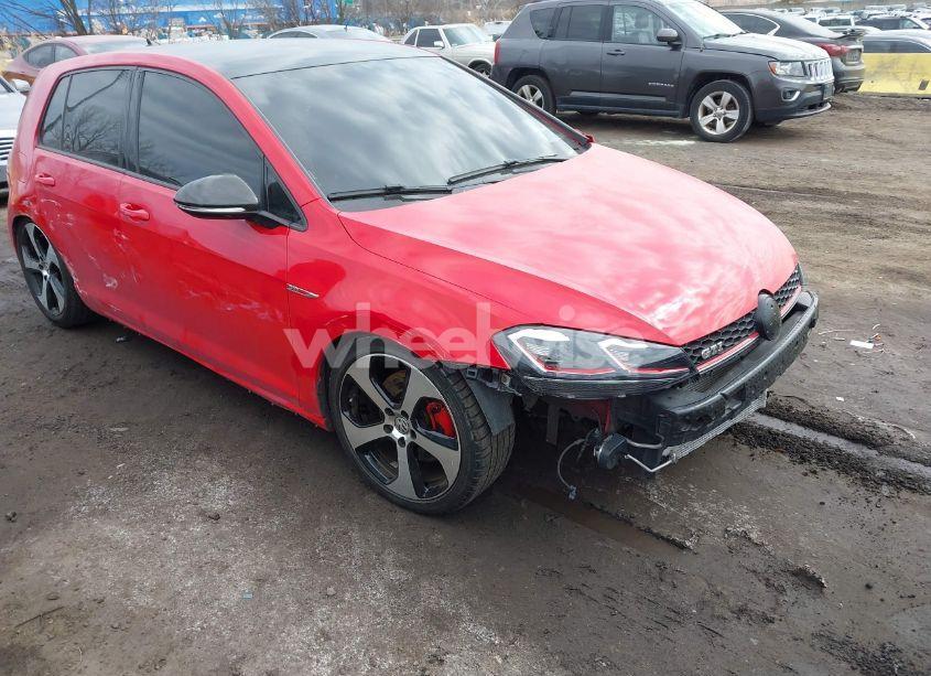 2017 Volkswagen Golf GTI S 4-DOOR (VIN 3VW5T7AU5HM009256) main photo