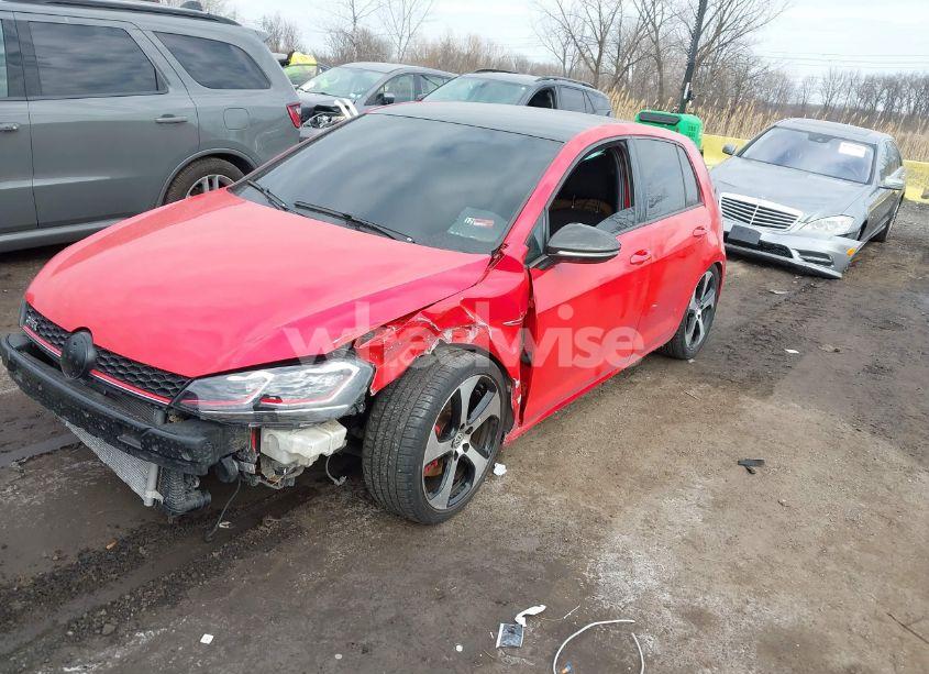 Photo 2 of 2017 Volkswagen Golf GTI S 4-DOOR (VIN 3VW5T7AU5HM009256)