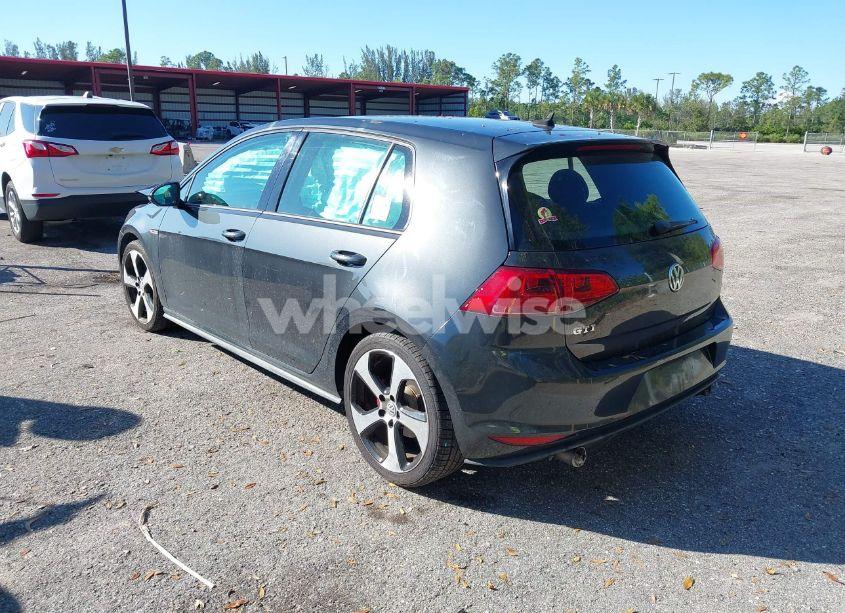 Photo 3 of 2017 Volkswagen Golf GTI AUTOBAHN 4-DOOR/S 4-DOOR/SE 4-DOOR/SPORT 4-DOOR (VIN 3VW5T7AU5HM015817)