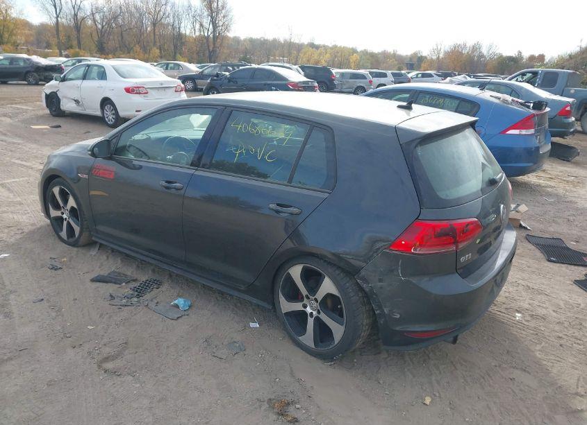 Photo 3 of 2017 Volkswagen Golf GTI AUTOBAHN 4-DOOR/S 4-DOOR/SE 4-DOOR/SPORT 4-DOOR (VIN 3VW5T7AU7HM059026)