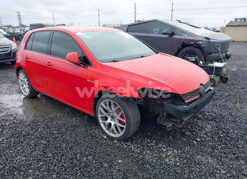 2017 Volkswagen Golf GTI AUTOBAHN 4-DOOR/S 4-DOOR/SE 4-DOOR/SPORT 4-DOOR (VIN 3VW5T7AU9HM030871) main photo