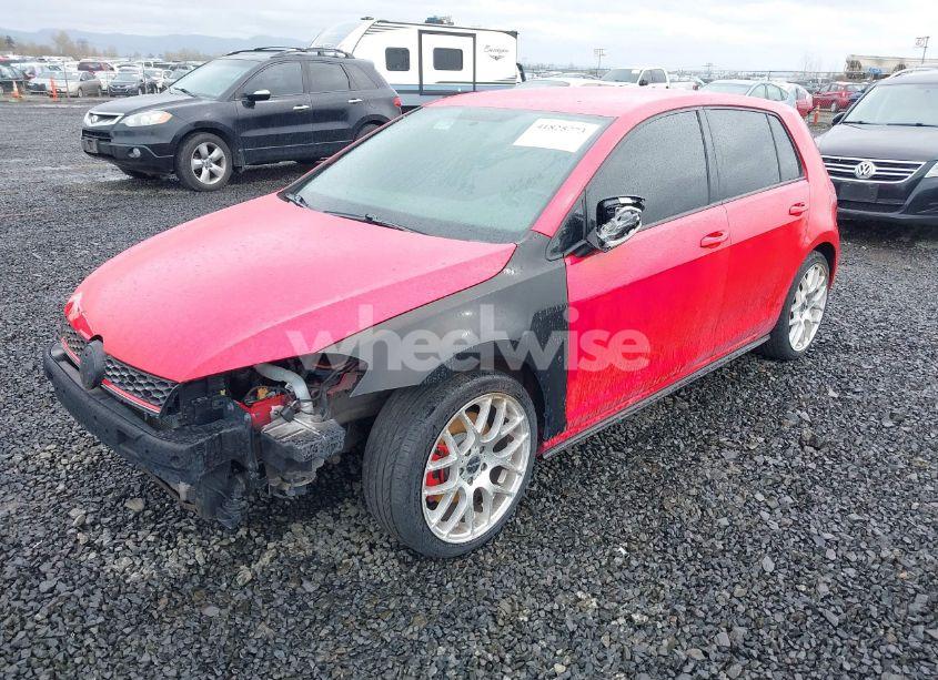 Photo 2 of 2017 Volkswagen Golf GTI AUTOBAHN 4-DOOR/S 4-DOOR/SE 4-DOOR/SPORT 4-DOOR (VIN 3VW5T7AU9HM030871)