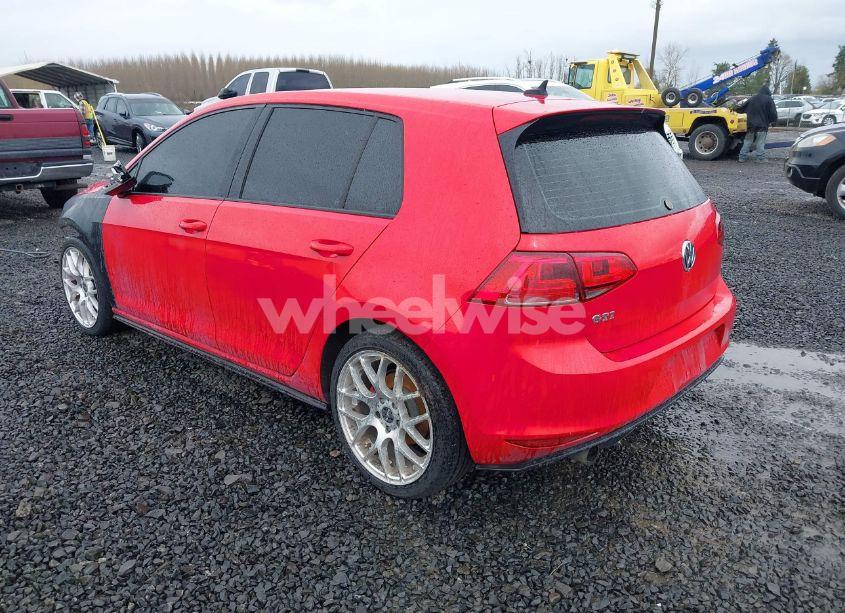 Photo 3 of 2017 Volkswagen Golf GTI AUTOBAHN 4-DOOR/S 4-DOOR/SE 4-DOOR/SPORT 4-DOOR (VIN 3VW5T7AU9HM030871)