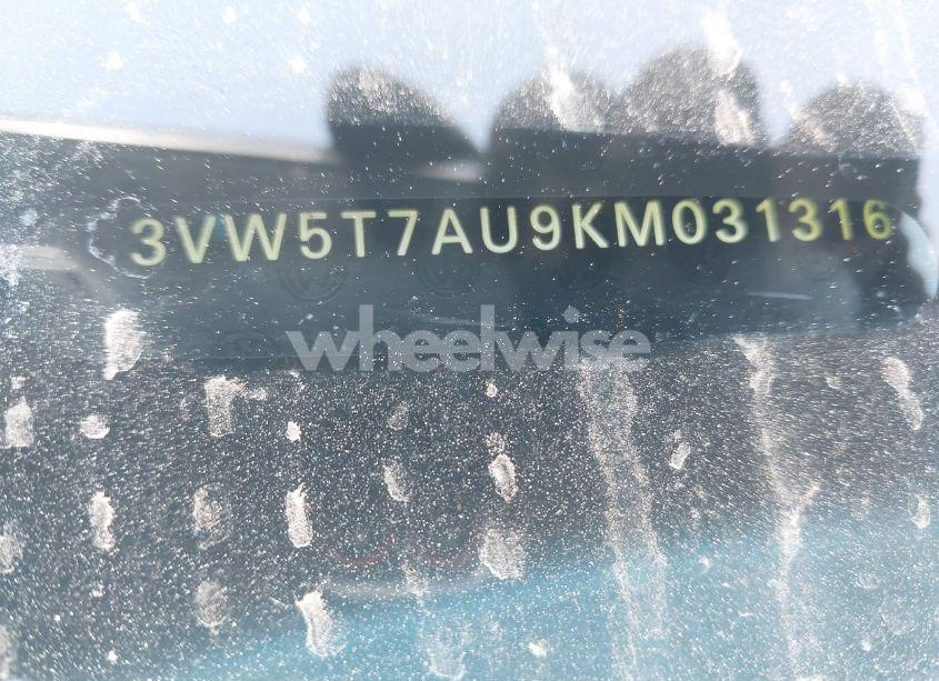 Photo 9 of 2019 Volkswagen Golf GTI 2.0T AUTOBAHN/2.0T RABBIT EDITION/2.0T S/2.0T SE (VIN 3VW5T7AU9KM031316)