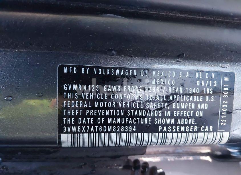 Photo 9 of 2013 Volkswagen Beetle 2.5L (VIN 3VW5X7AT6DM828394)