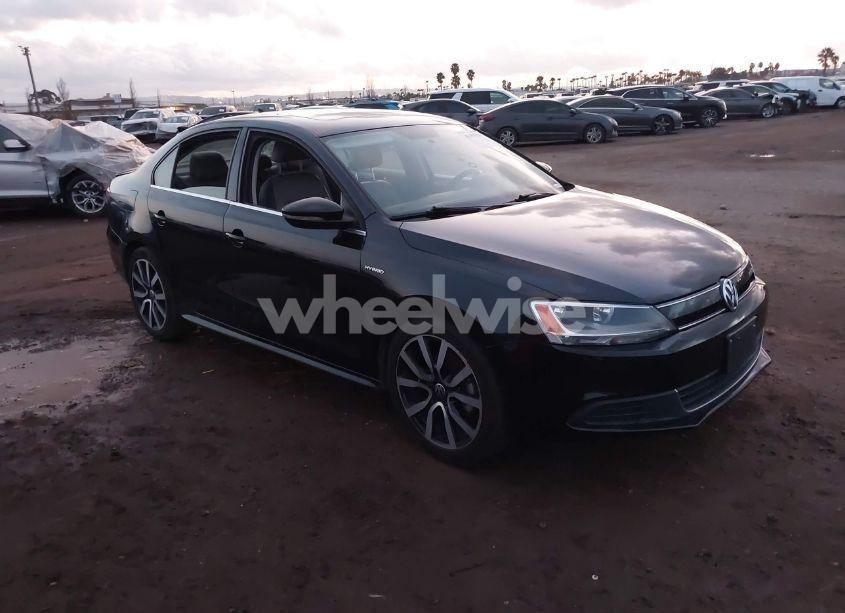 2013 Volkswagen Jetta HYBRID SEL (VIN 3VW637AJ1DM277984) main photo