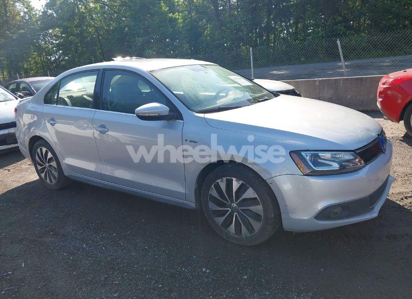 2013 Volkswagen Jetta HYBRID SEL PREMIUM (VIN 3VW637AJ3DM213882) main photo