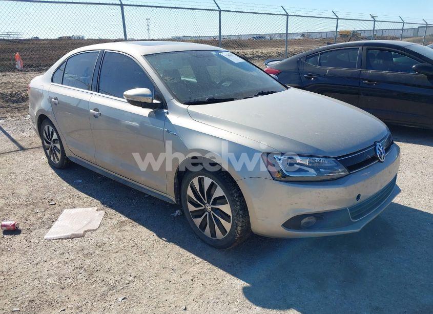 2013 Volkswagen Jetta HYBRID SEL PREMIUM (VIN 3VW637AJ7DM279917) main photo