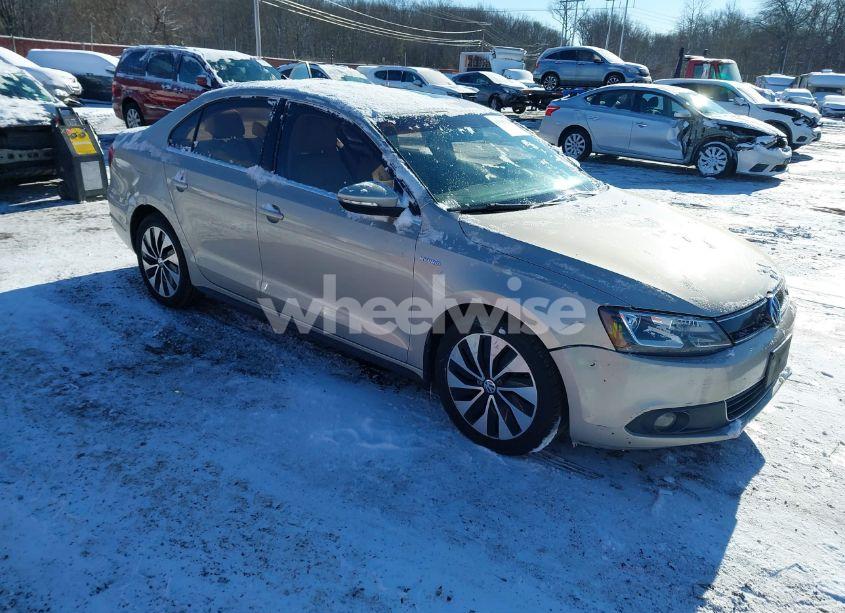 2014 Volkswagen Jetta HYBRID SEL PREMIUM (VIN 3VW637AJ7EM217600) main photo