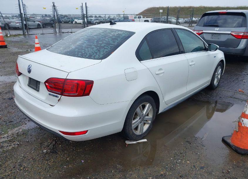 Photo 4 of 2013 Volkswagen Jetta HYBRID SEL (VIN 3VW637AJ8DM311869)