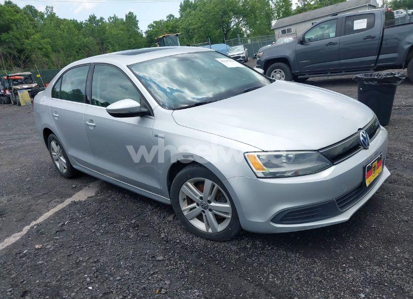 2014 Volkswagen Jetta HYBRID SEL (VIN 3VW637AJ9EM284943) main photo