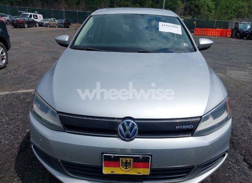 Photo 6 of 2014 Volkswagen Jetta HYBRID SEL (VIN 3VW637AJ9EM284943)