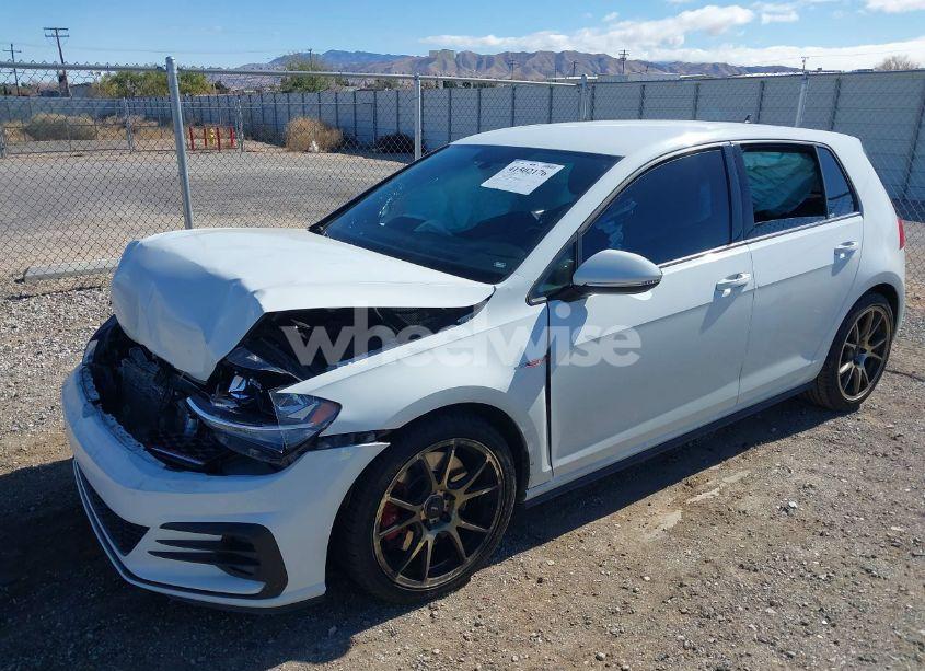 Photo 2 of 2019 Volkswagen Golf GTI 2.0T AUTOBAHN/2.0T RABBIT EDITION/2.0T S/2.0T SE (VIN 3VW6T7AU1KM002011)
