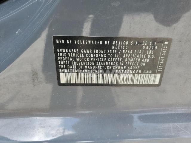 Photo 4 of 2019 VOLKSWAGEN JETTA GLI (VIN 3VW6T7BU2KM223566)