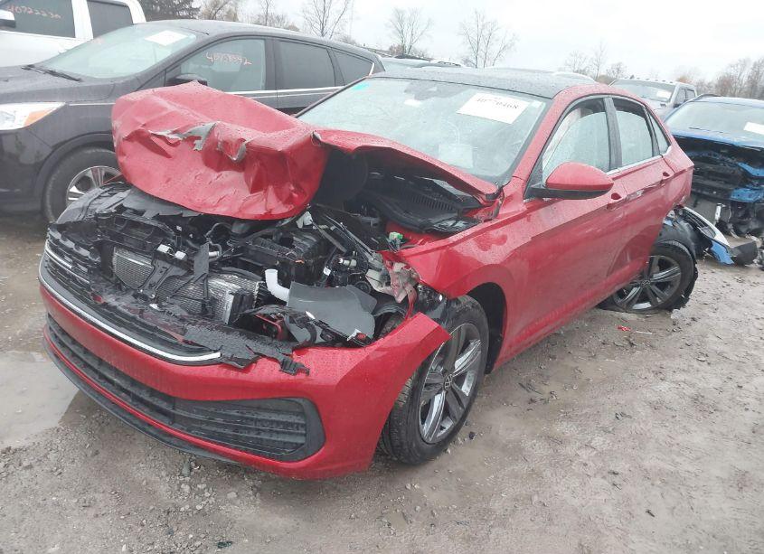 Photo 2 of 2024 Volkswagen Jetta 1.5T SE (VIN 3VW7M7BU3RM059983)