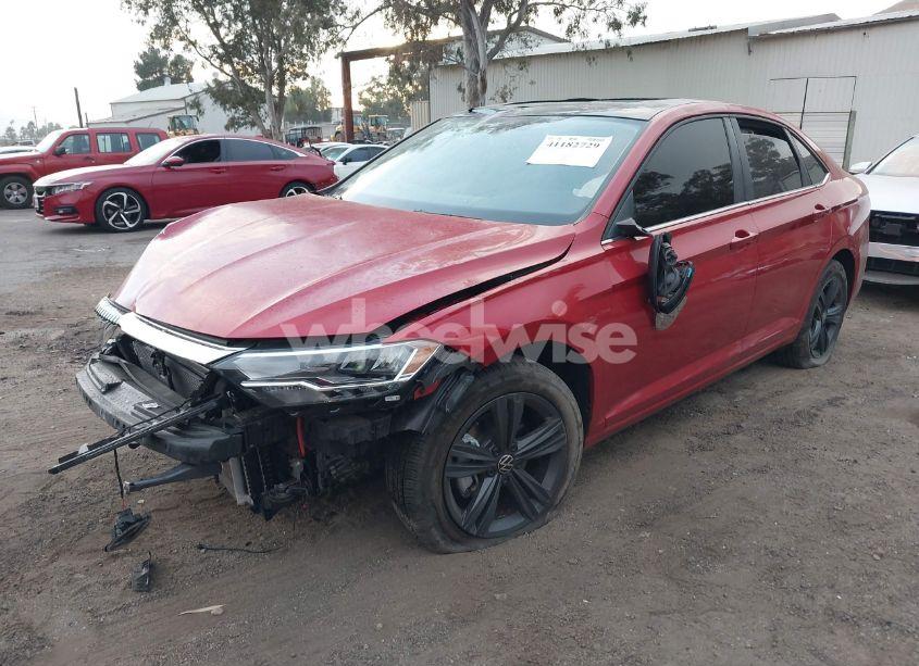 Photo 2 of 2024 Volkswagen Jetta 1.5T SE (VIN 3VW7M7BU3RM070644)