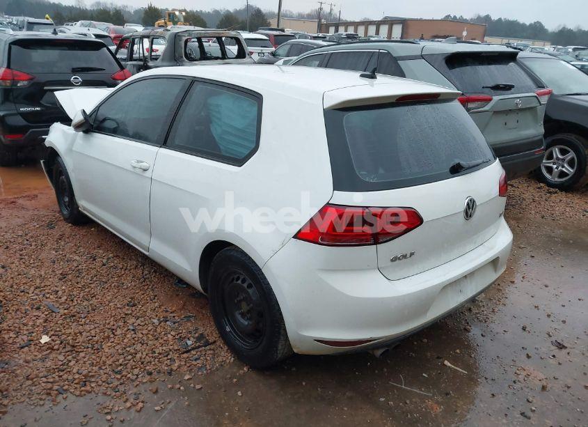 Photo 3 of 2015 Volkswagen Golf LAUNCH EDITION 2-DOOR (VIN 3VW817AU0FM025414)