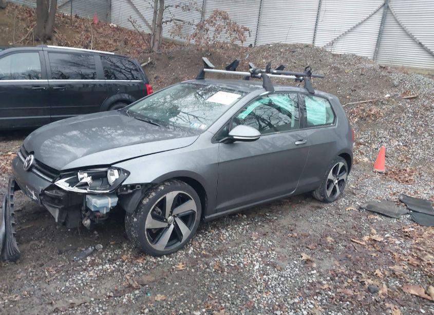 Photo 2 of 2015 Volkswagen Golf TSI S 2-DOOR (VIN 3VW817AU8FM051937)