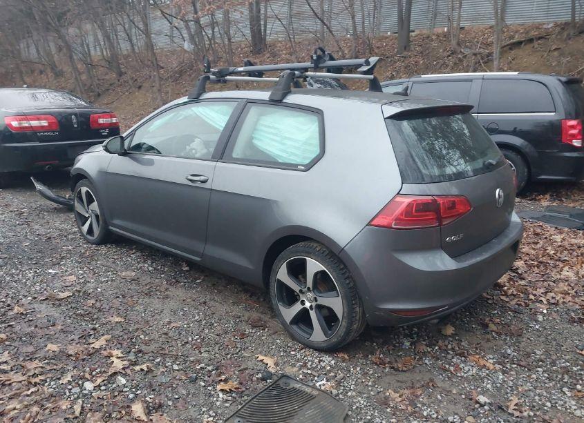 Photo 3 of 2015 Volkswagen Golf TSI S 2-DOOR (VIN 3VW817AU8FM051937)