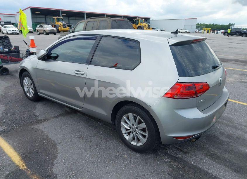 Photo 3 of 2015 Volkswagen Golf TSI S 2-DOOR (VIN 3VW917AU4FM062664)