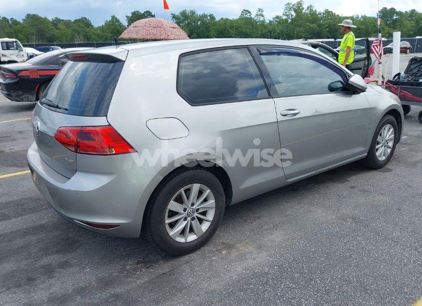 Photo 4 of 2015 Volkswagen Golf TSI S 2-DOOR (VIN 3VW917AU4FM062664)