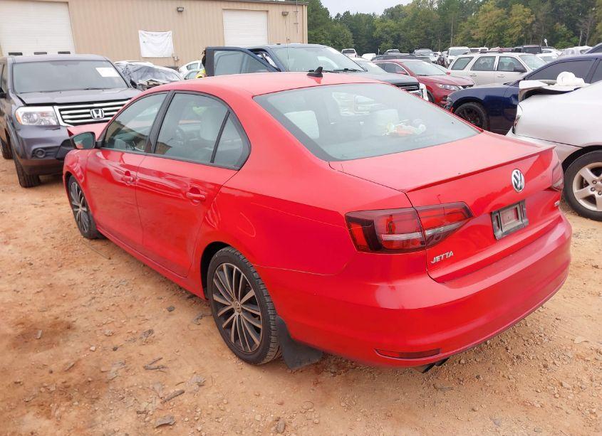 Photo 3 of 2016 Volkswagen Jetta 1.8T SPORT (VIN 3VWB17AJ1GM279288)