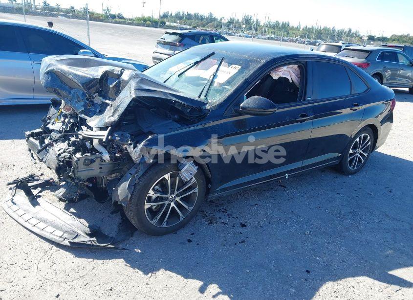 Photo 2 of 2024 Volkswagen Jetta 1.5T SPORT (VIN 3VWBM7BU3RM021955)