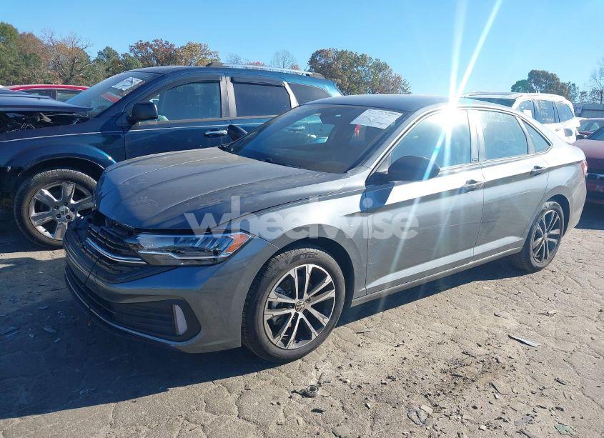 Photo 2 of 2024 Volkswagen Jetta 1.5T SPORT (VIN 3VWBM7BU4RM077497)