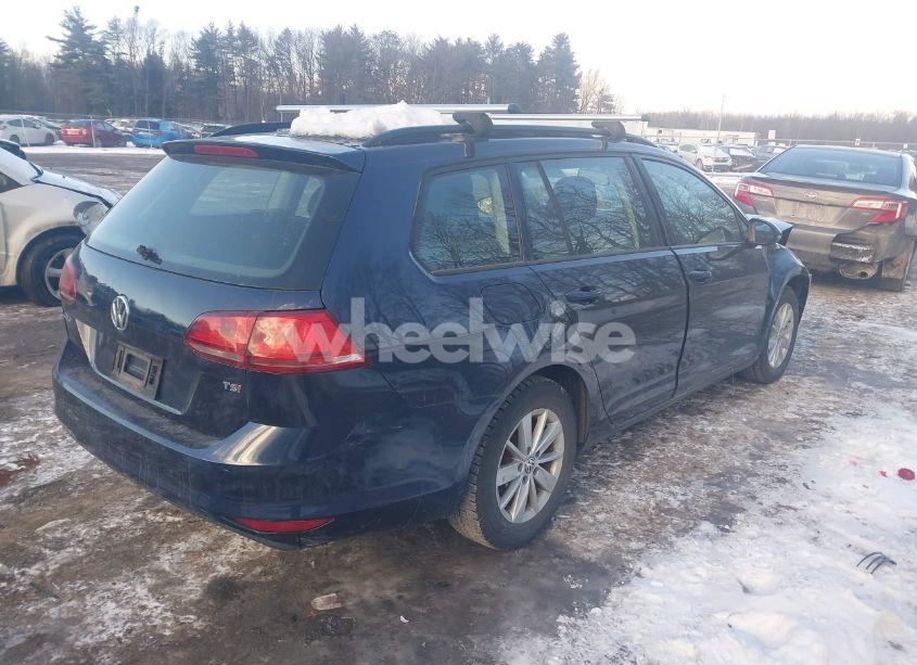 Photo 4 of 2017 Volkswagen Golf SPORTWAGEN TSI S (VIN 3VWC17AU0HM502498)