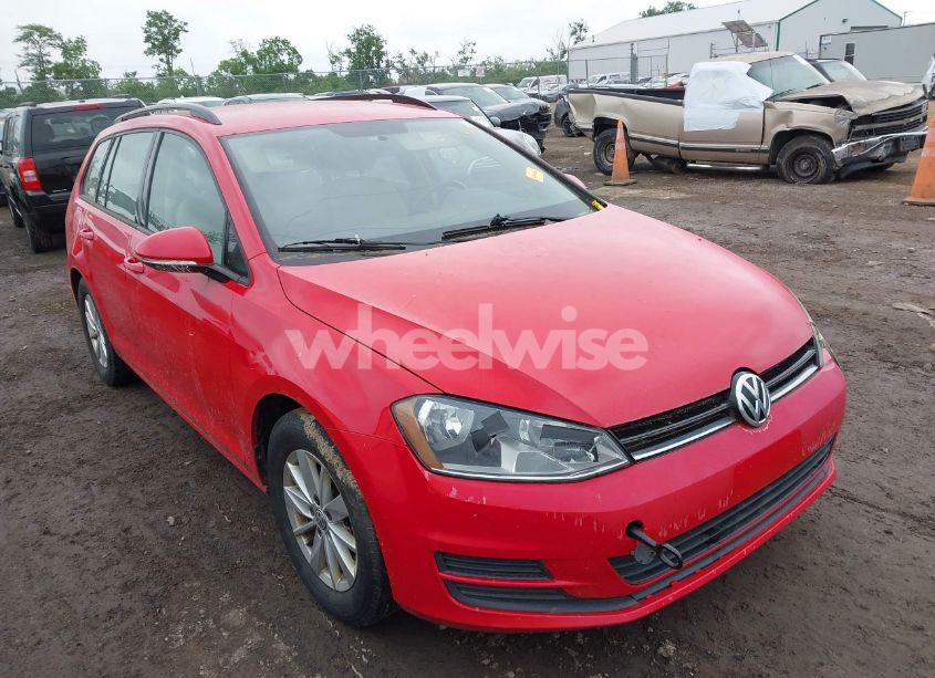 2015 Volkswagen Golf SPORTWAGEN TSI S 4-DOOR (VIN 3VWC17AU1FM506752) main photo