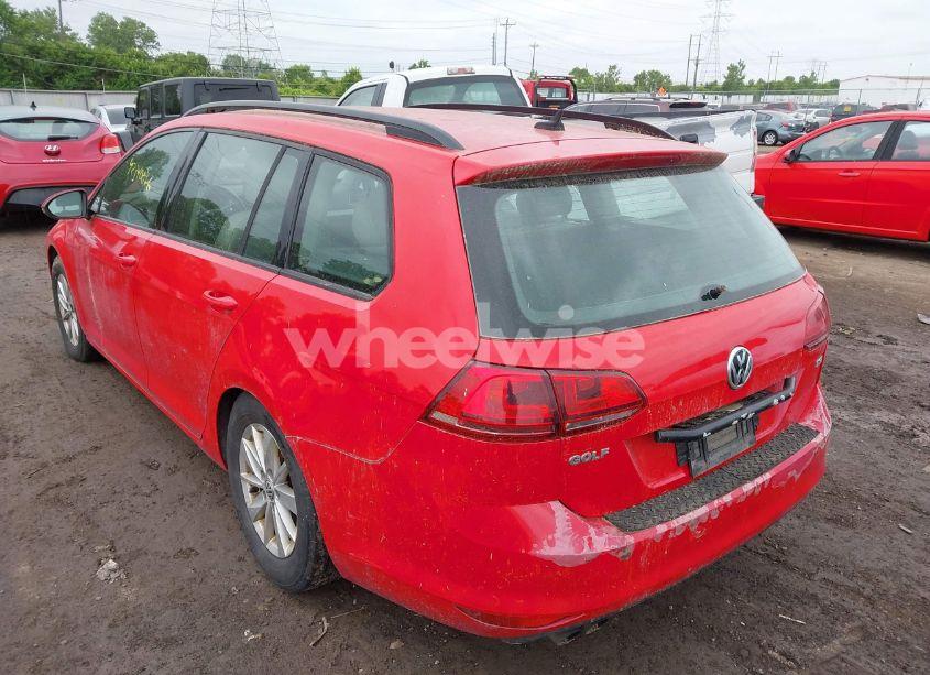 Photo 3 of 2015 Volkswagen Golf SPORTWAGEN TSI S 4-DOOR (VIN 3VWC17AU1FM506752)