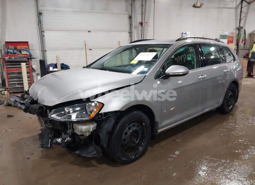 Photo 2 of 2016 Volkswagen Golf SPORTWAGEN TSI S 4-DOOR (VIN 3VWC17AU1GM513489)