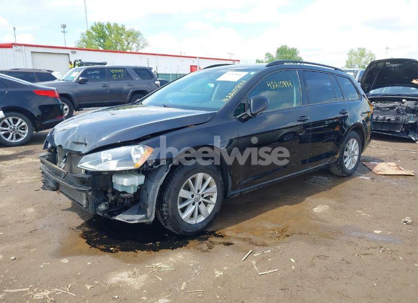 Photo 2 of 2016 Volkswagen Golf SPORTWAGEN TSI S 4-DOOR (VIN 3VWC17AU3GM512022)