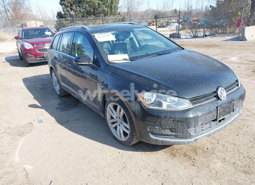 2017 Volkswagen Golf SPORTWAGEN TSI SEL (VIN 3VWC17AU4HM503041) main photo