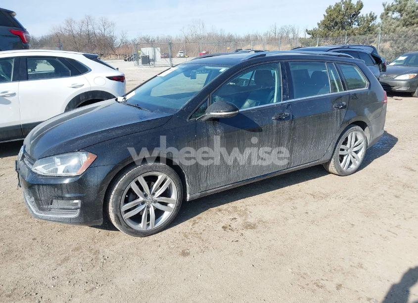 Photo 2 of 2017 Volkswagen Golf SPORTWAGEN TSI SEL (VIN 3VWC17AU4HM503041)