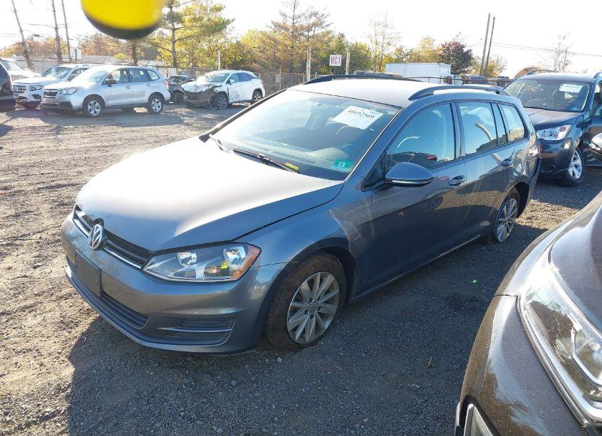 Photo 2 of 2016 Volkswagen Golf SPORTWAGEN TSI S 4-DOOR (VIN 3VWC17AU6GM508448)